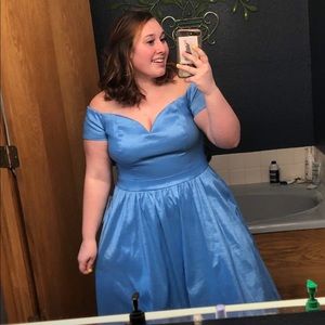 Blue Prom Dress